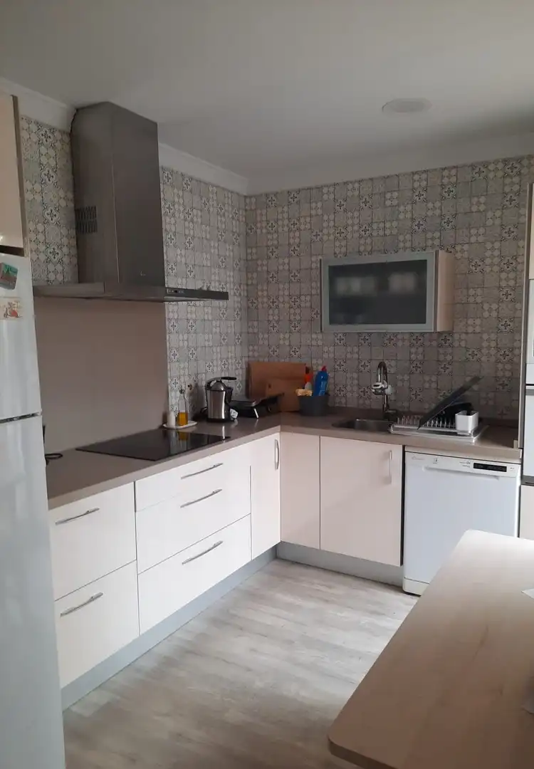 Cuina de Casa adosada en venda en La Línea de la Concepción amb Aire condicionat