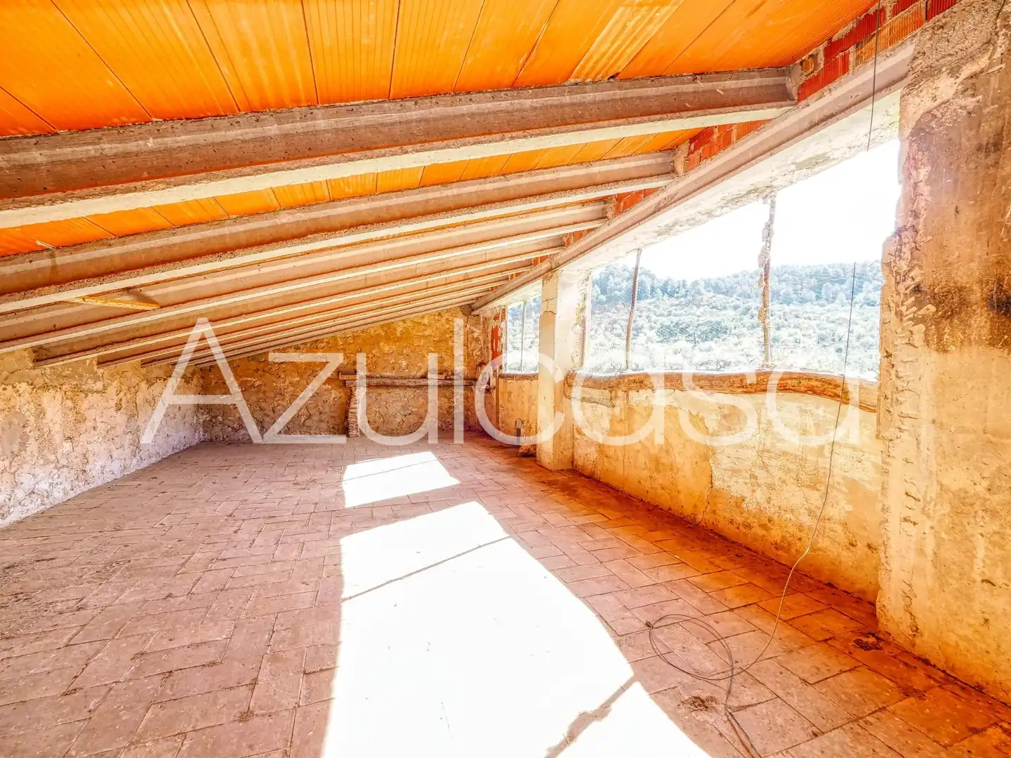 Terrace of Country homes for sale in Banyeres de Mariola