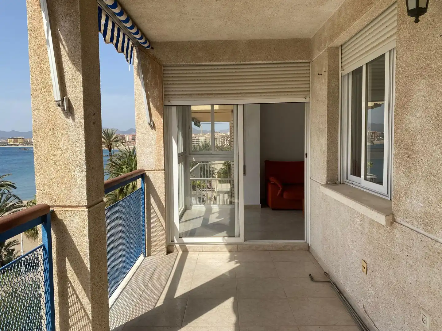 Balcony of Flat for rent in Águilas  with Furnished and Balcony