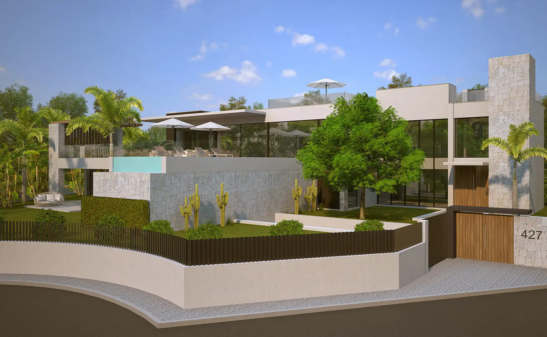 Garden of Residential for sale in Marbella