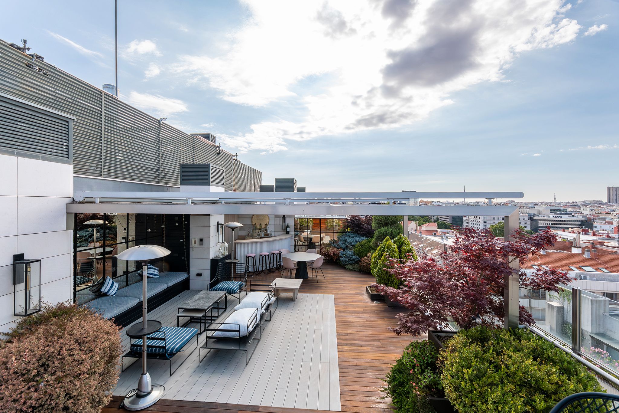Terrace of Apartment for sale in  Madrid Capital  with Private garden, Terrace and Swimming Pool