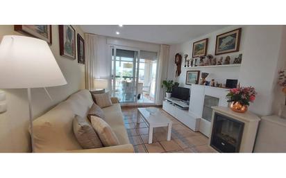 Living room of Flat for sale in San Jorge / Sant Jordi  with Air Conditioner, Heating and Private garden