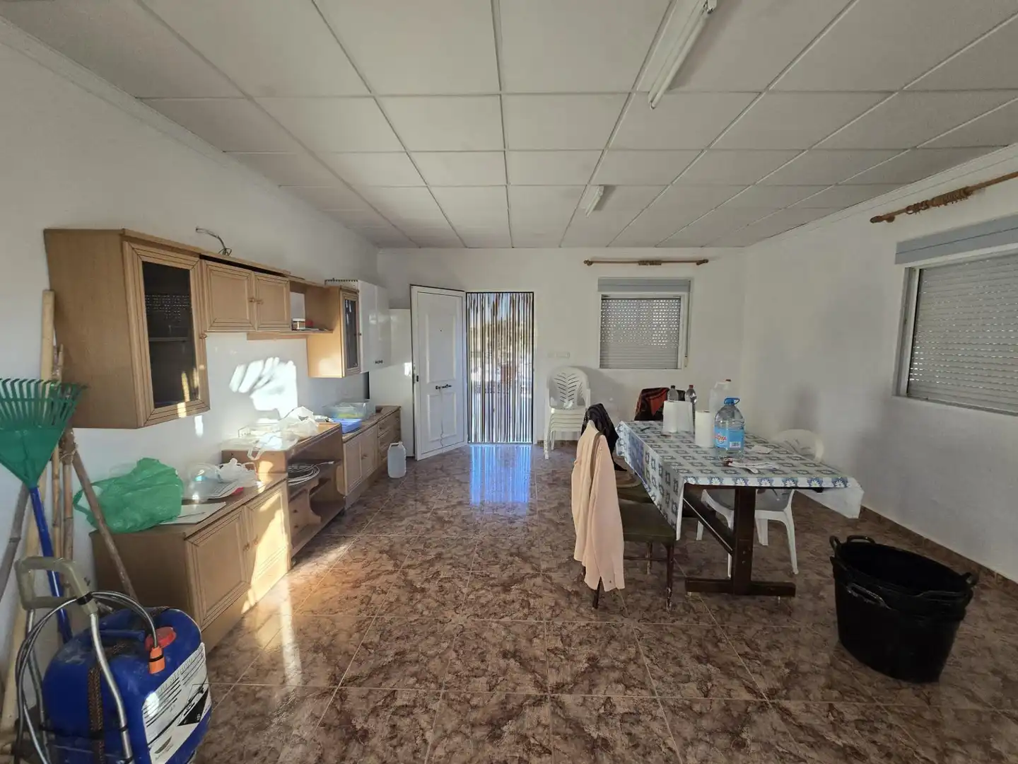 Cuina de Casa o xalet en venda en Alguazas amb Jardí privat i Piscina comunitària