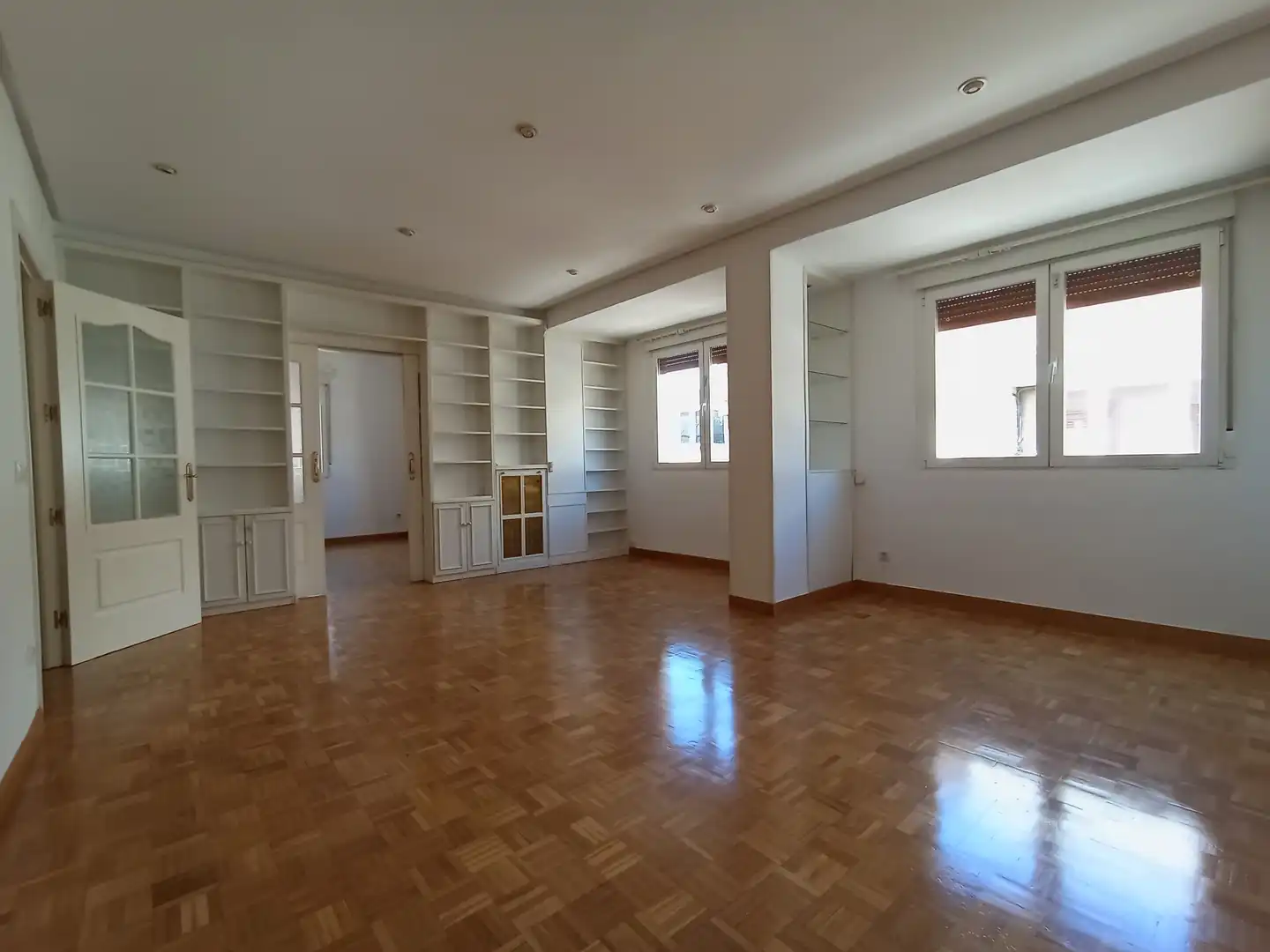 Sala de estar de Piso de alquiler en Madrid con Aire acondicionado, Calefacción y Parquet