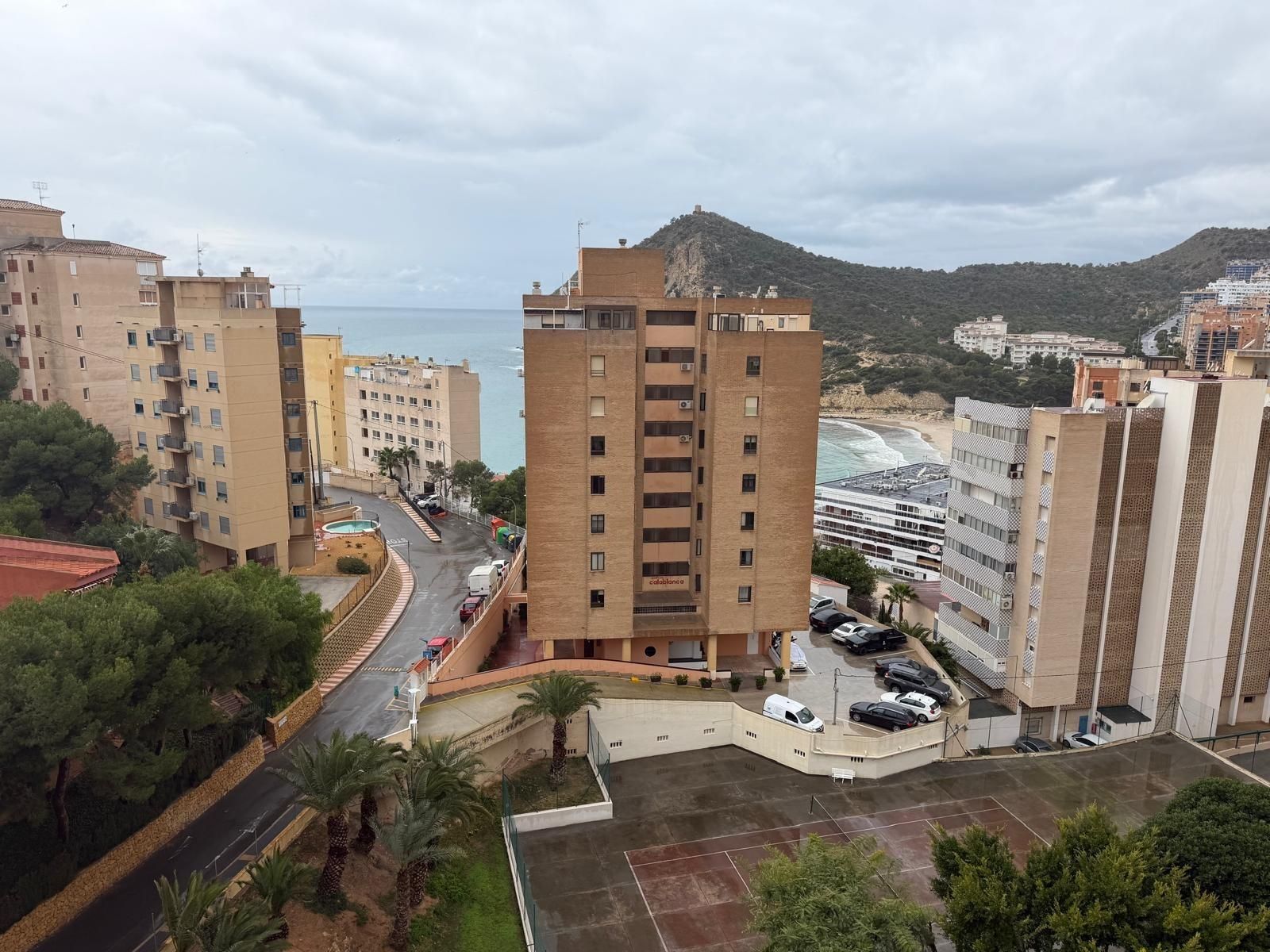 Exterior view of Flat for sale in Benidorm  with Air Conditioner, Private garden and Terrace