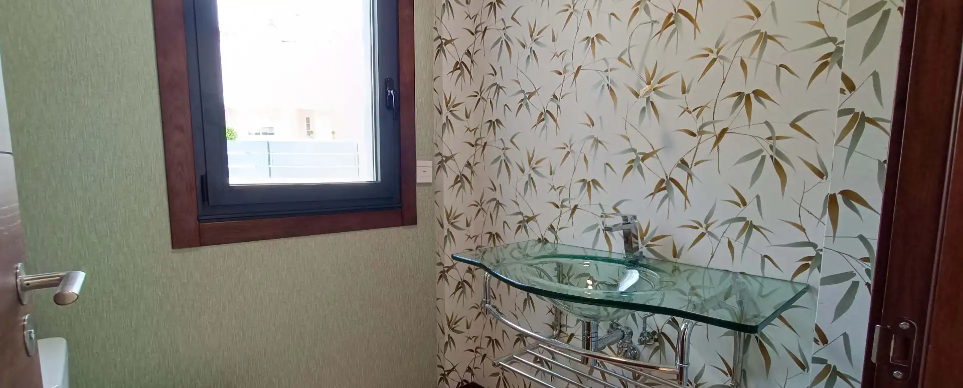Bathroom of Houses for sale in Baiona  with Heating, Private garden and Terrace