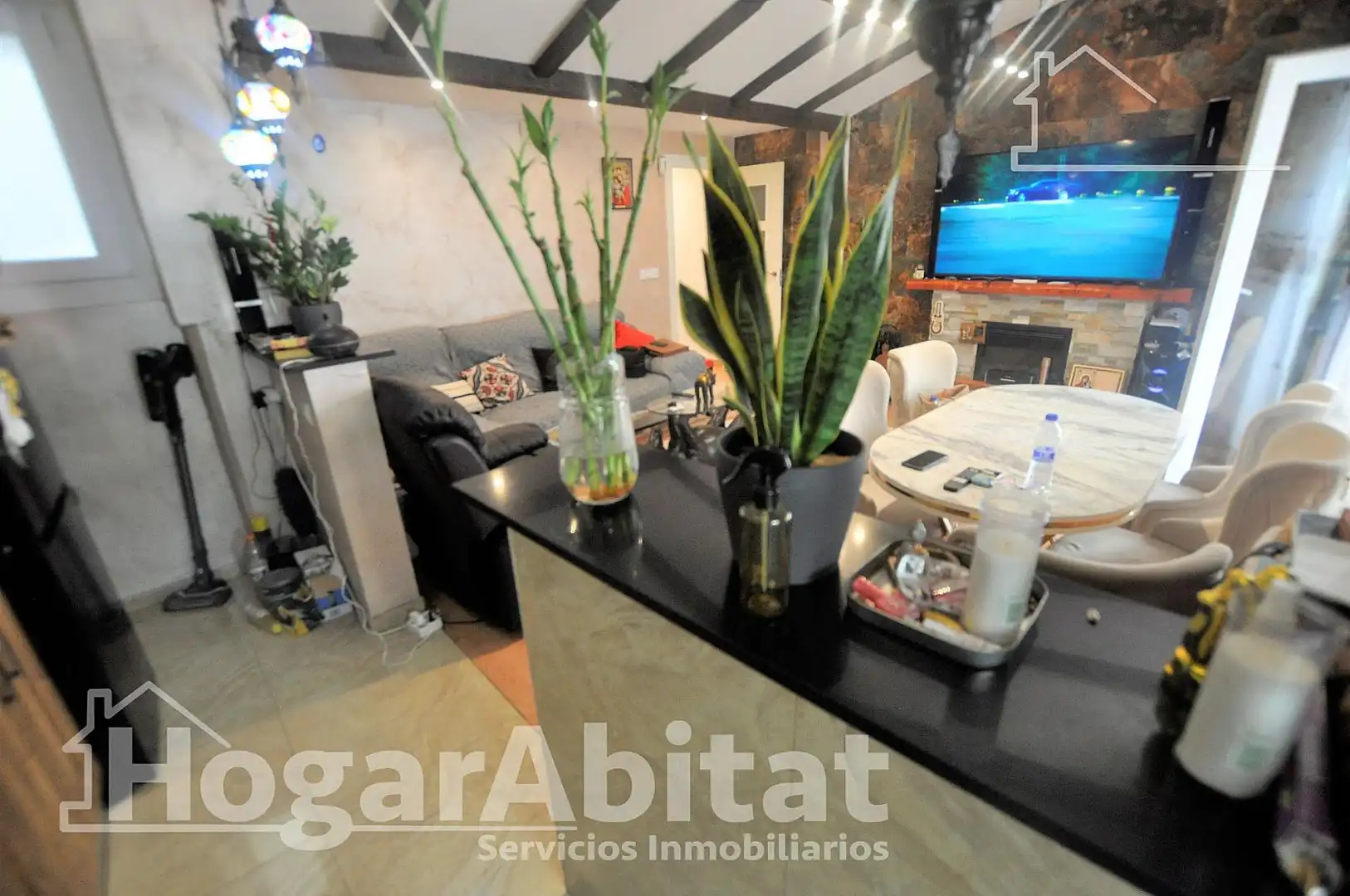 Sala de estar de Piso en venta en Xirivella con Aire acondicionado, Calefacción y Trastero