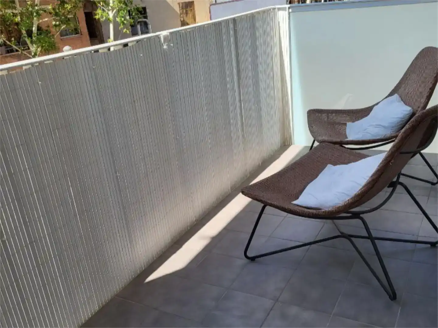 Balcony of Flat for sale in Sabadell  with Air Conditioner, Swimming Pool and Balcony
