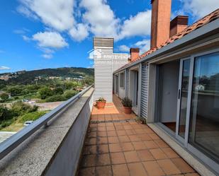 Vista exterior de Àtic en venda en Pontevedra Capital  amb Terrassa