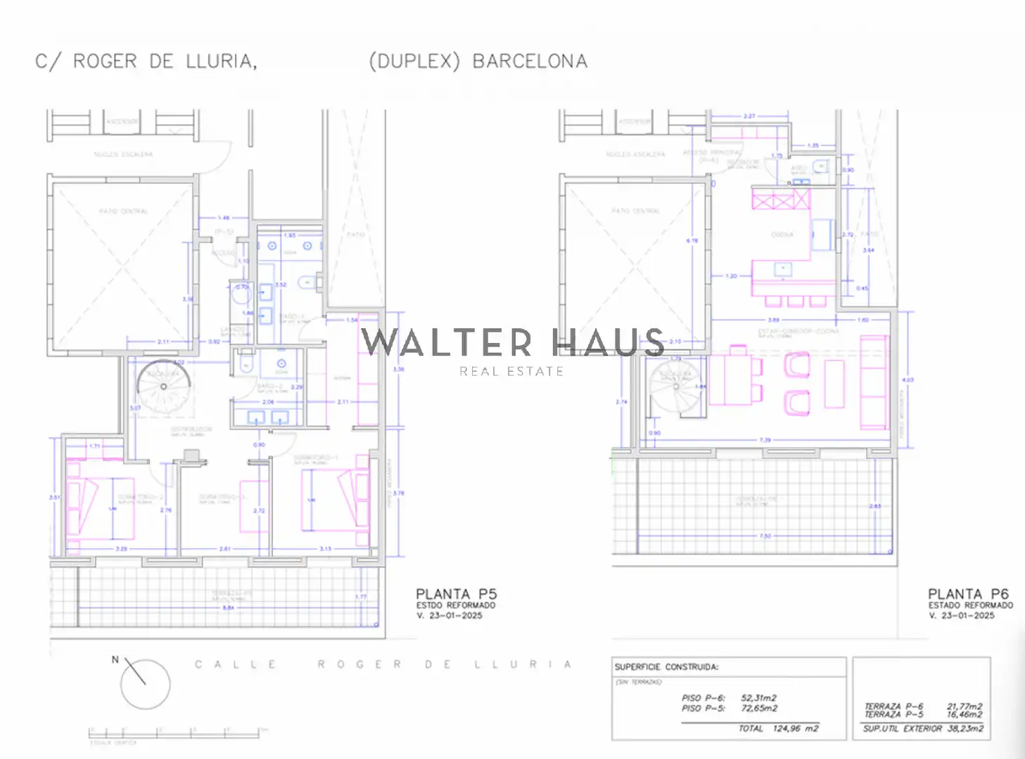Ático en venta en Barcelona con Aire acondicionado, Calefacción y Terraza