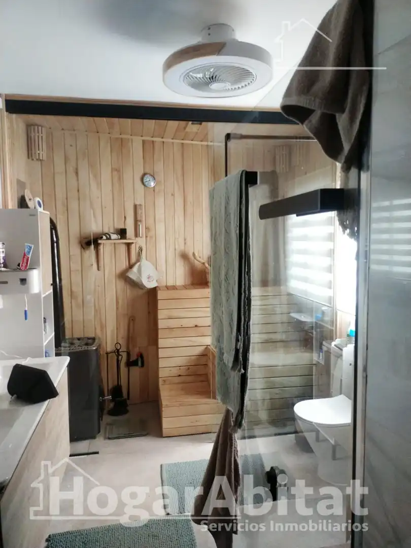 Baño de Casa o chalet en venta en Beniarjó con Aire acondicionado y Terraza