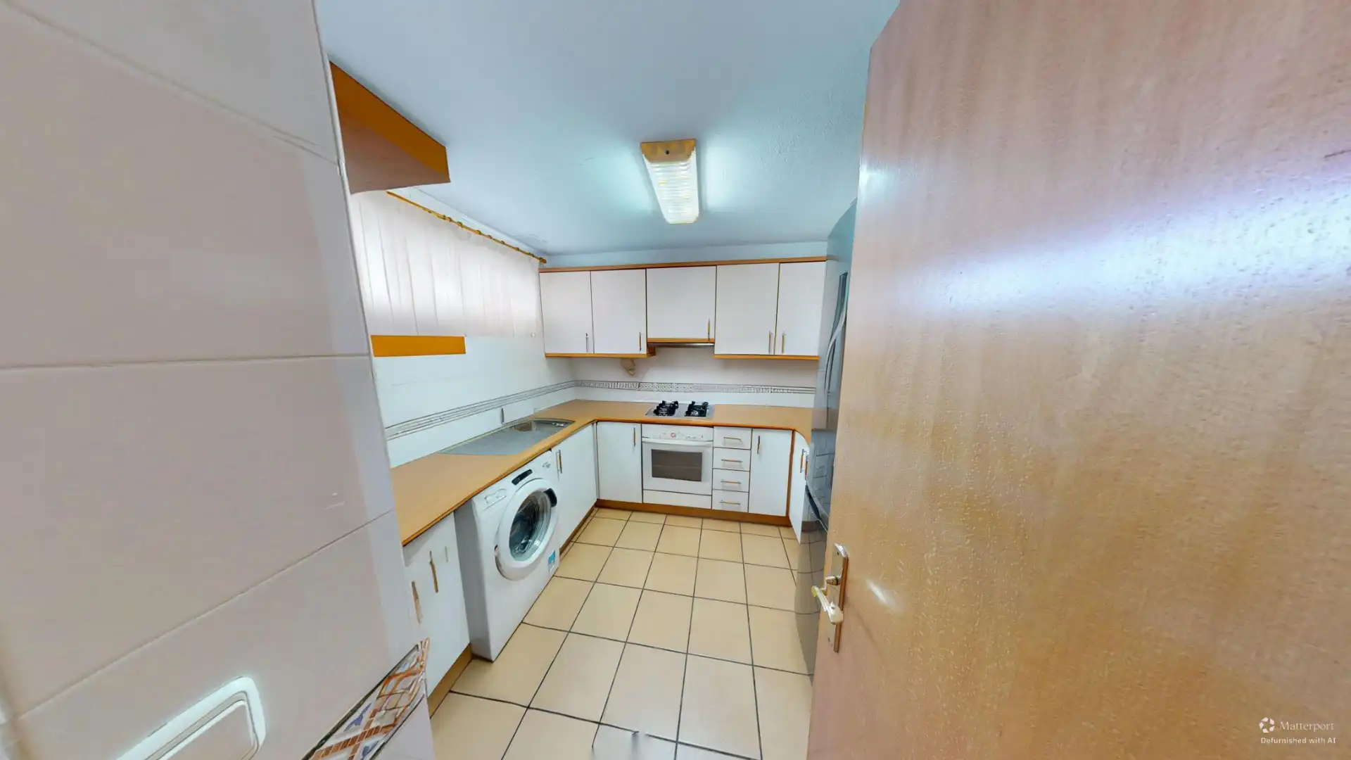 Cocina de Dúplex en venta en L'Alfàs del Pi con Aire acondicionado, Calefacción y Jardín privado