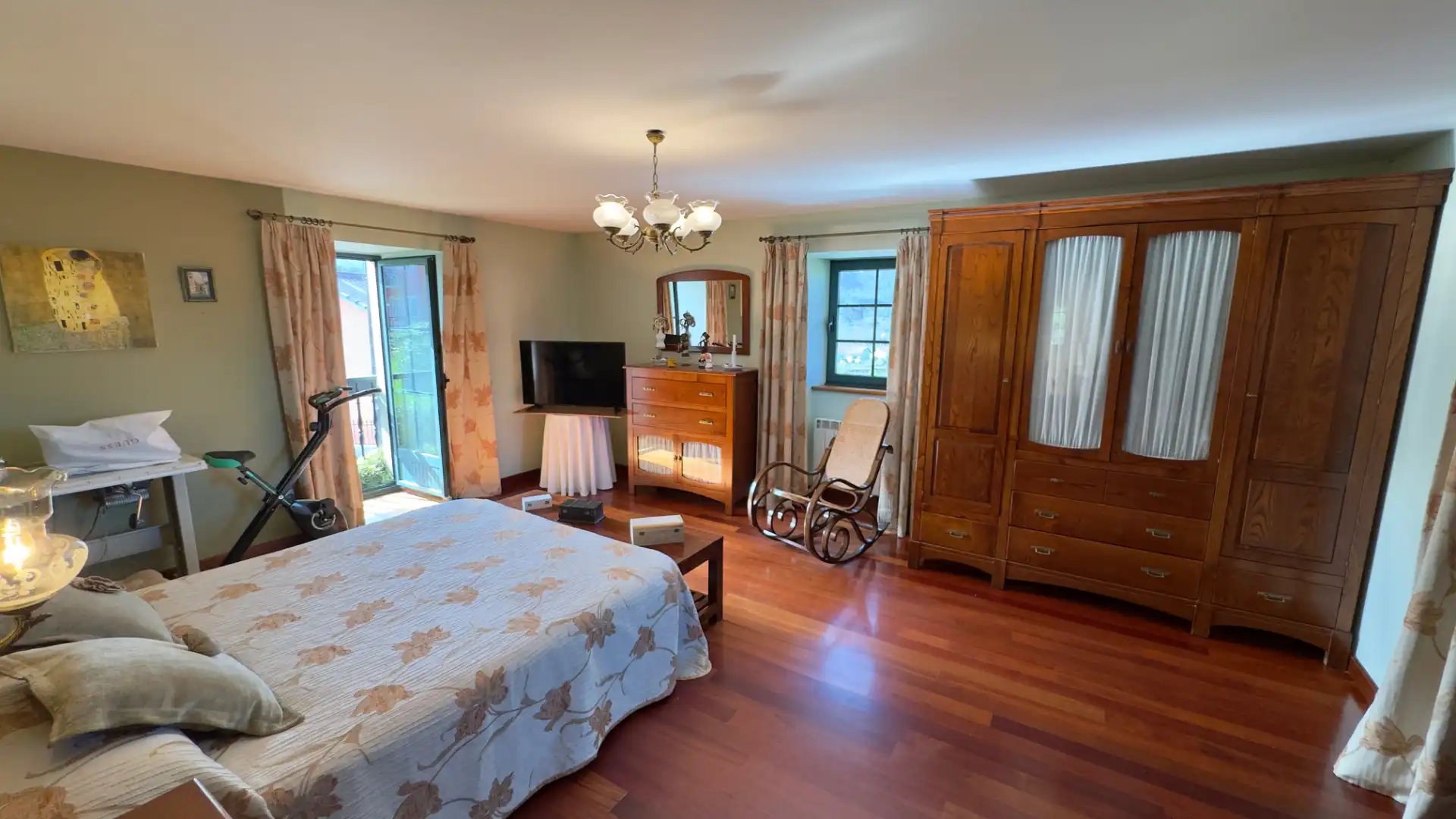Bedroom of Houses for sale in Fene  with Heating, Private garden and Parquet flooring