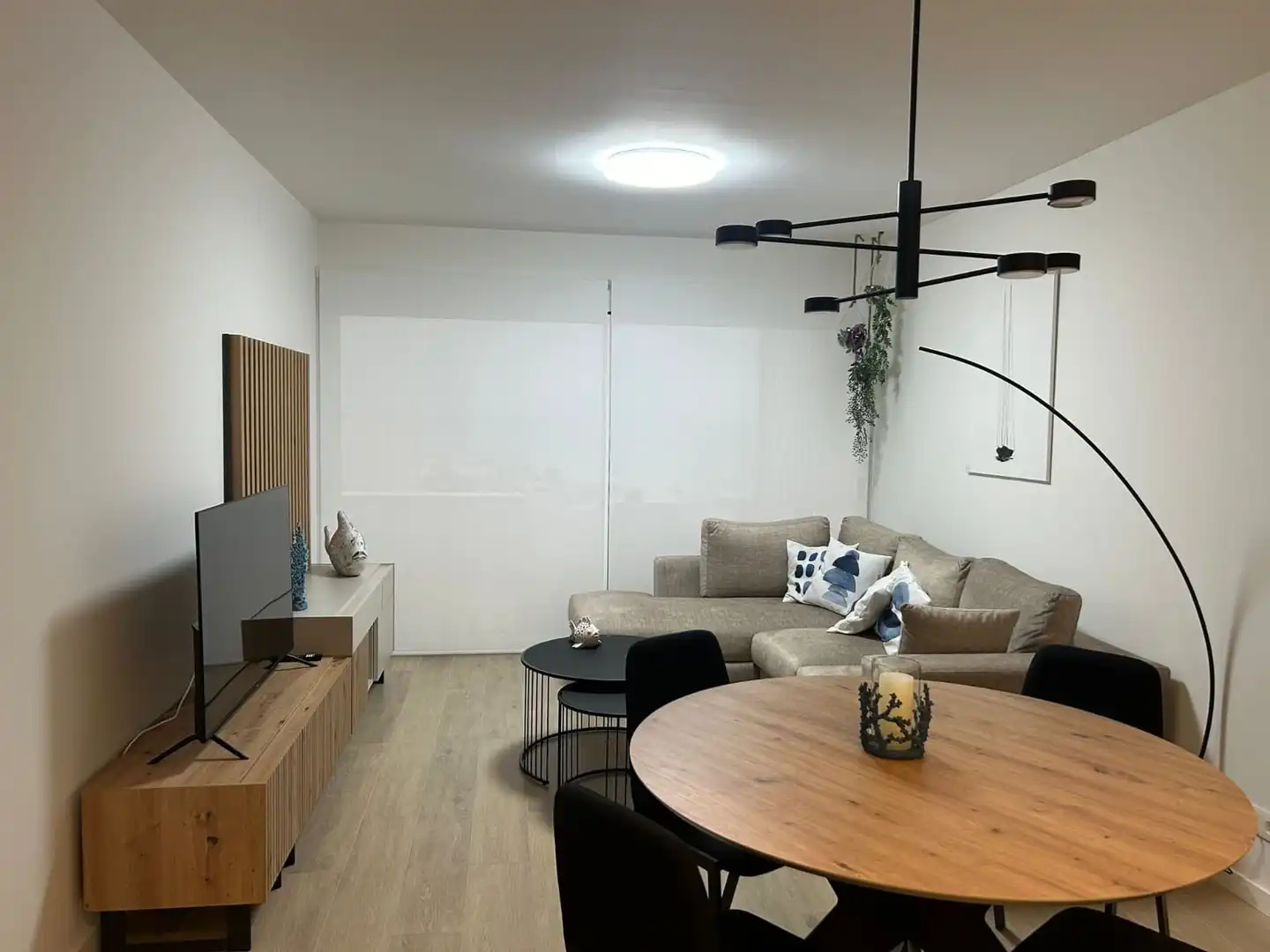 Sala d'estar de Àtic en venda en Villajoyosa / La Vila Joiosa amb Aire condicionat