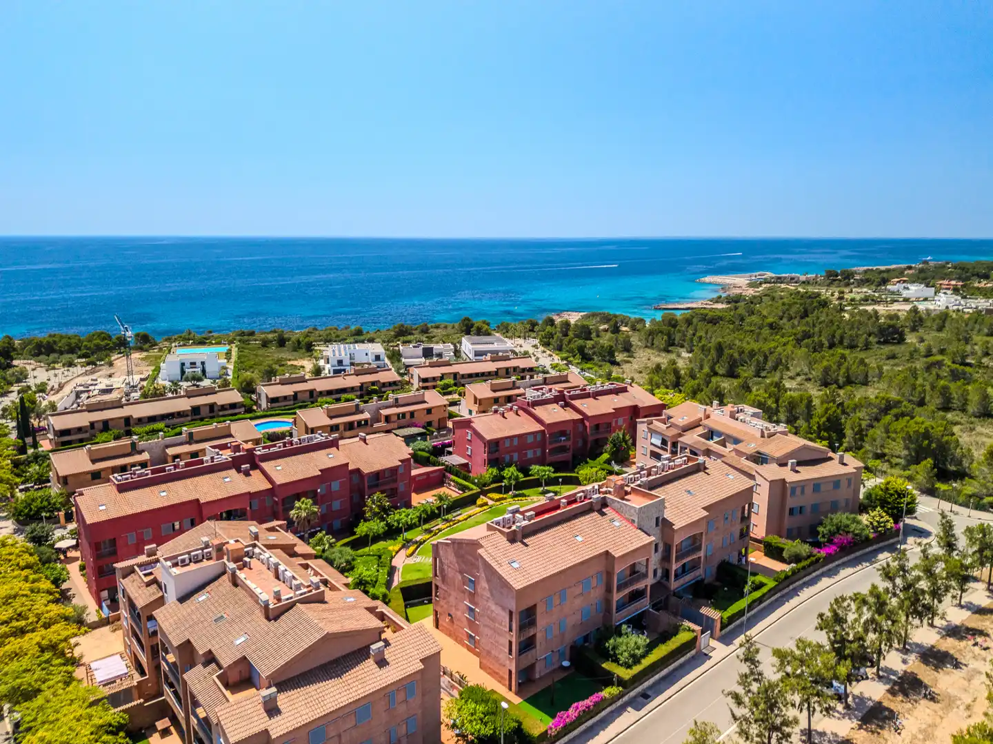 Vista exterior de Dúplex en venta en L'Ametlla de Mar  con Aire acondicionado, Calefacción y Terraza