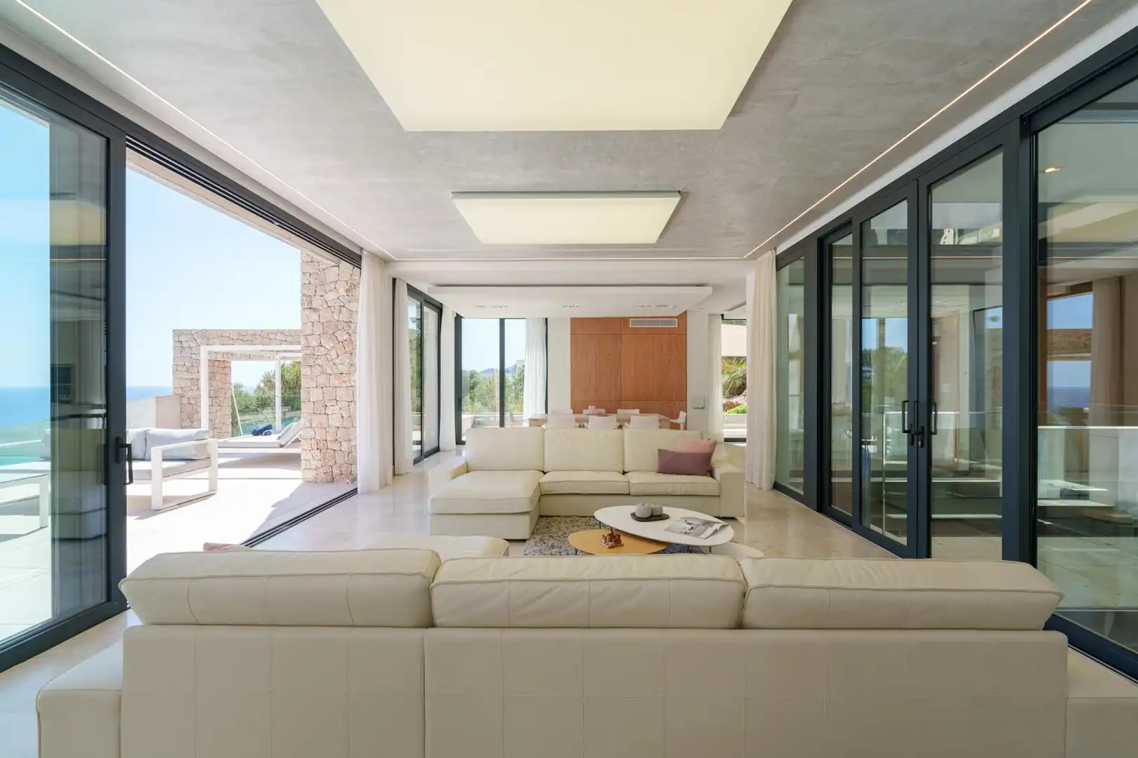 Sala d'estar de Finca rústica en venda en Capdepera amb Aire condicionat, Calefacció i Terrassa