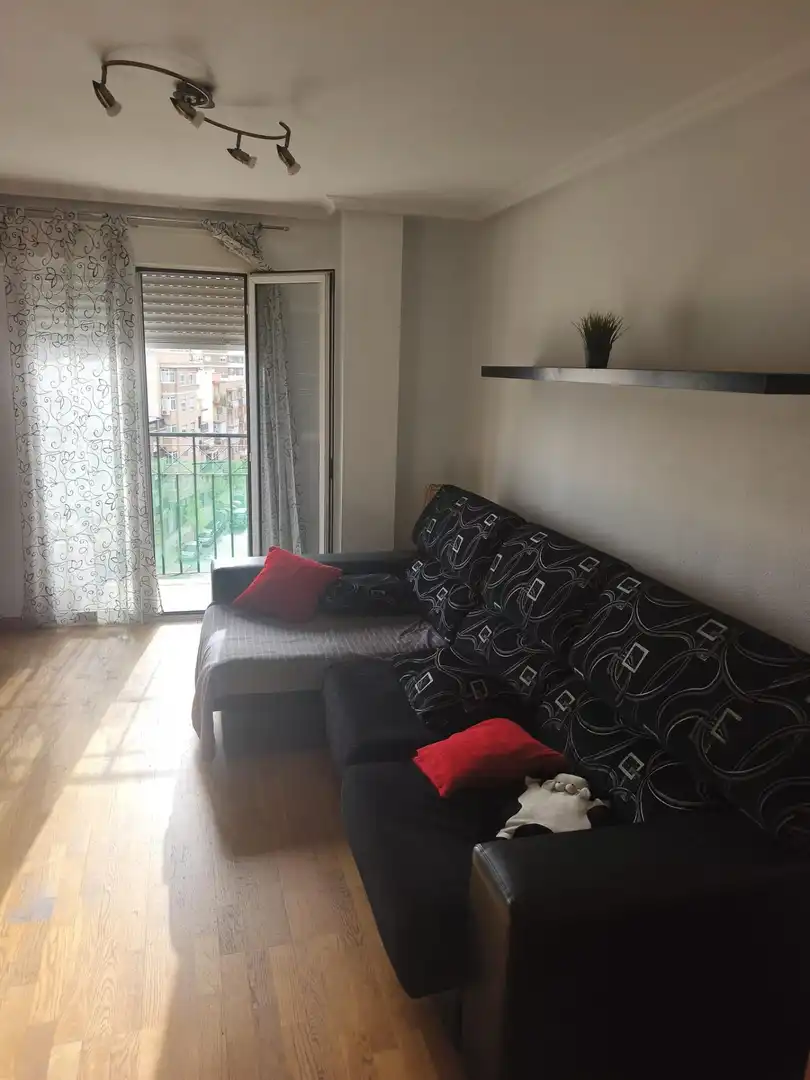 Living room of Flat for rent in Elche / Elx  with Furnished and Balcony
