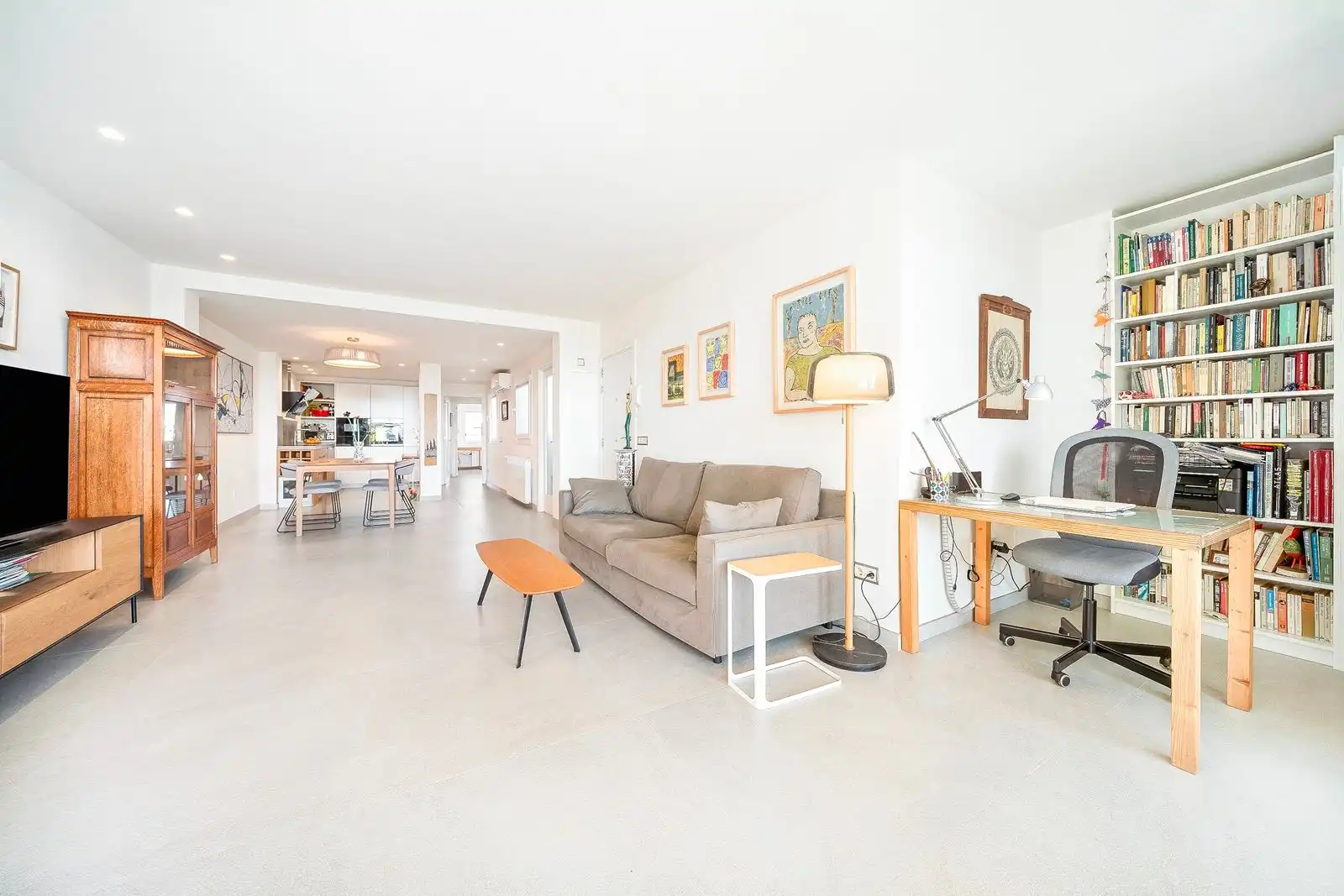 Living room of Attic for sale in  Palma de Mallorca  with Air Conditioner, Heating and Terrace