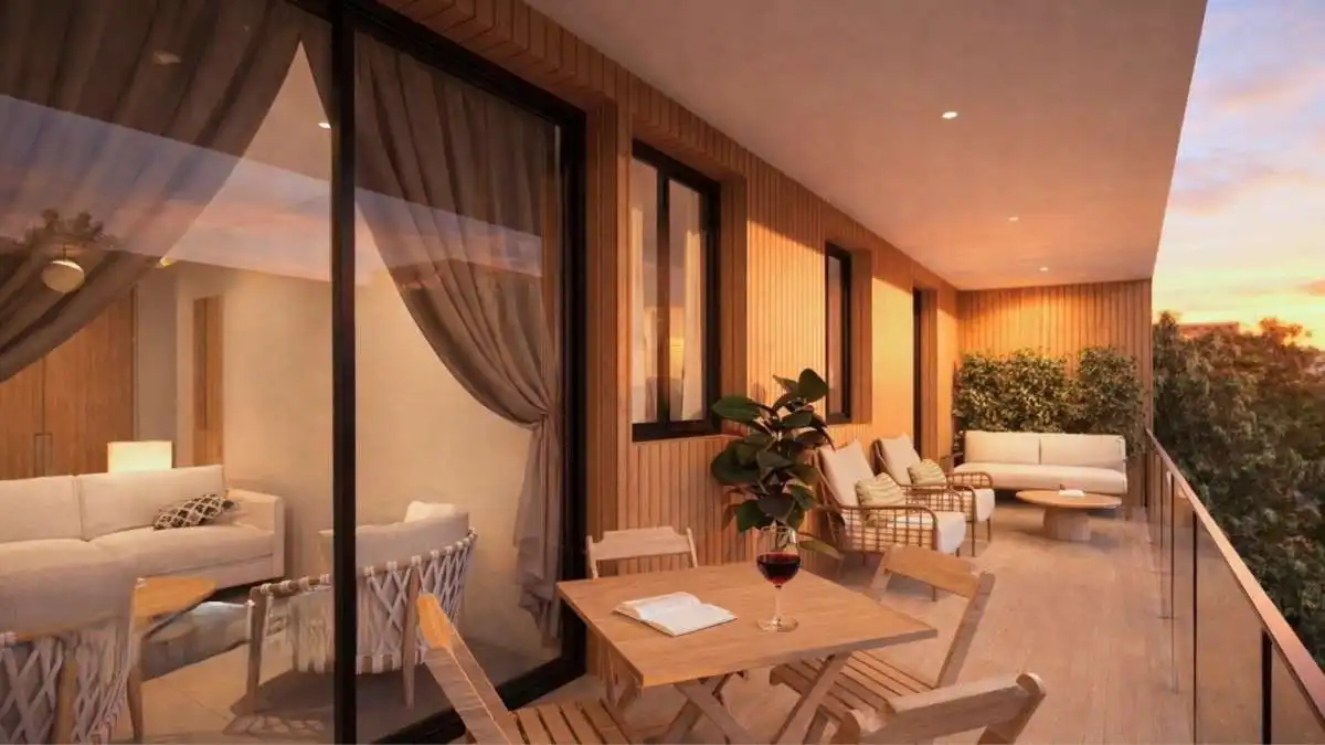 Terraza de Planta baja en venta en Jávea / Xàbia con Piscina comunitaria