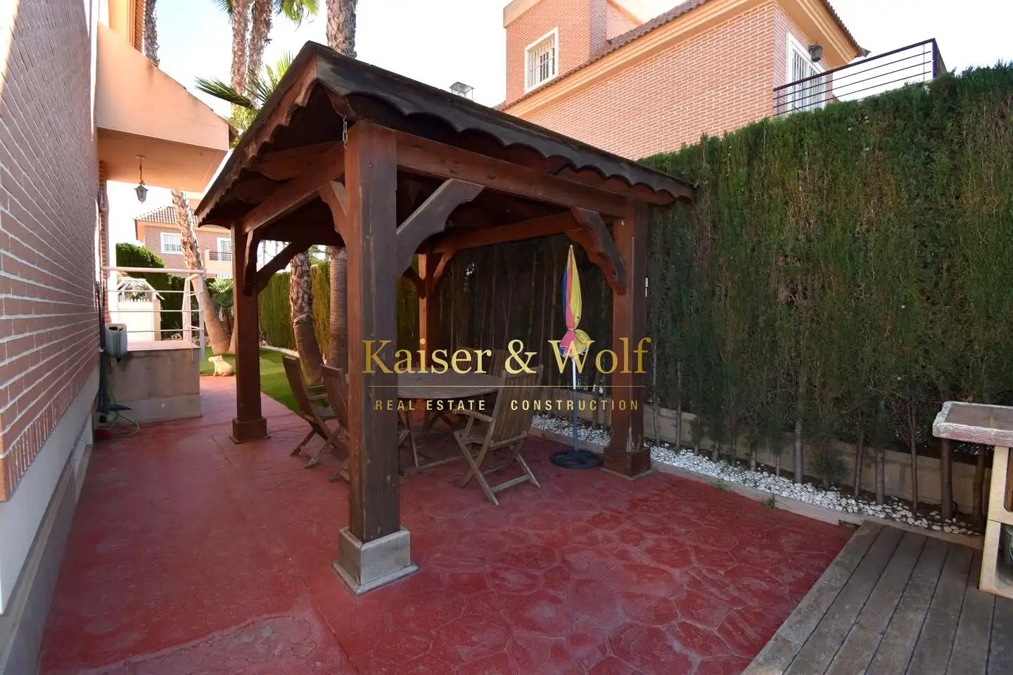 Jardín de Casa o chalet en venta en Santa Pola con Aire acondicionado, Jardín privado y Terraza
