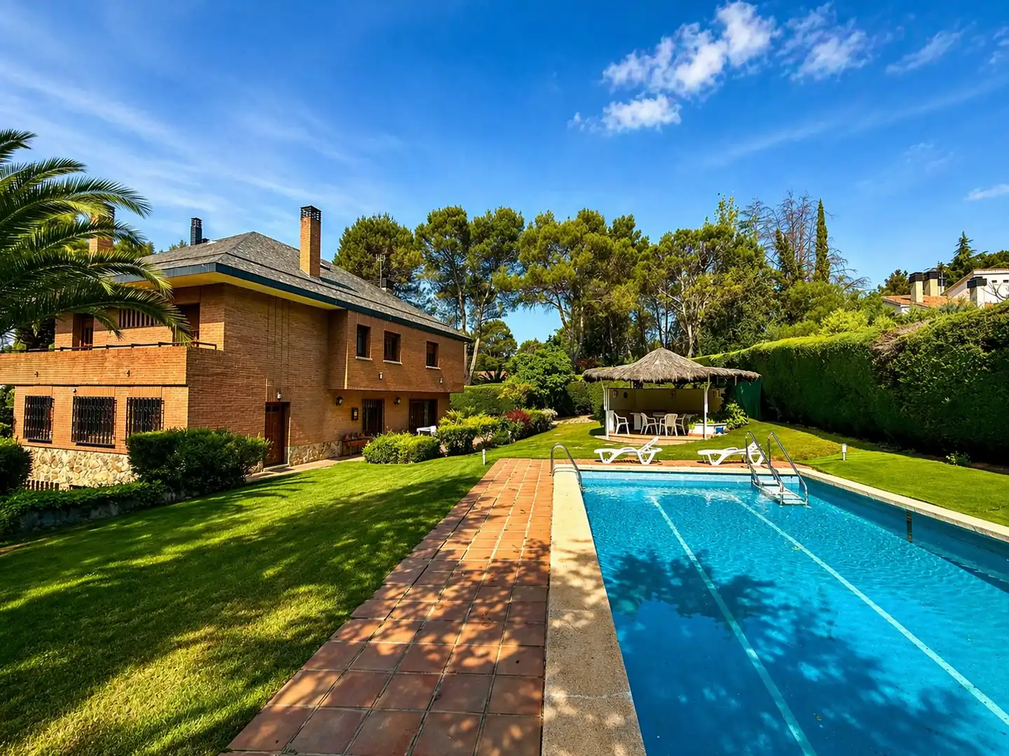 Garden of Houses for sale in Boadilla del Monte  with Heating, Private garden and Storage room