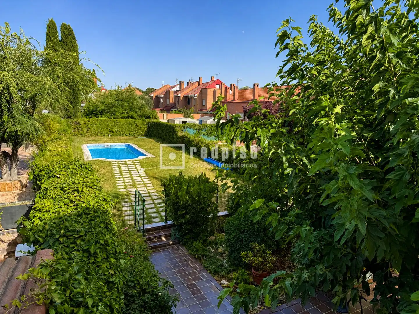 Jardí de Casa o xalet en venda en Coslada amb Aire condicionat, Calefacció i Terrassa