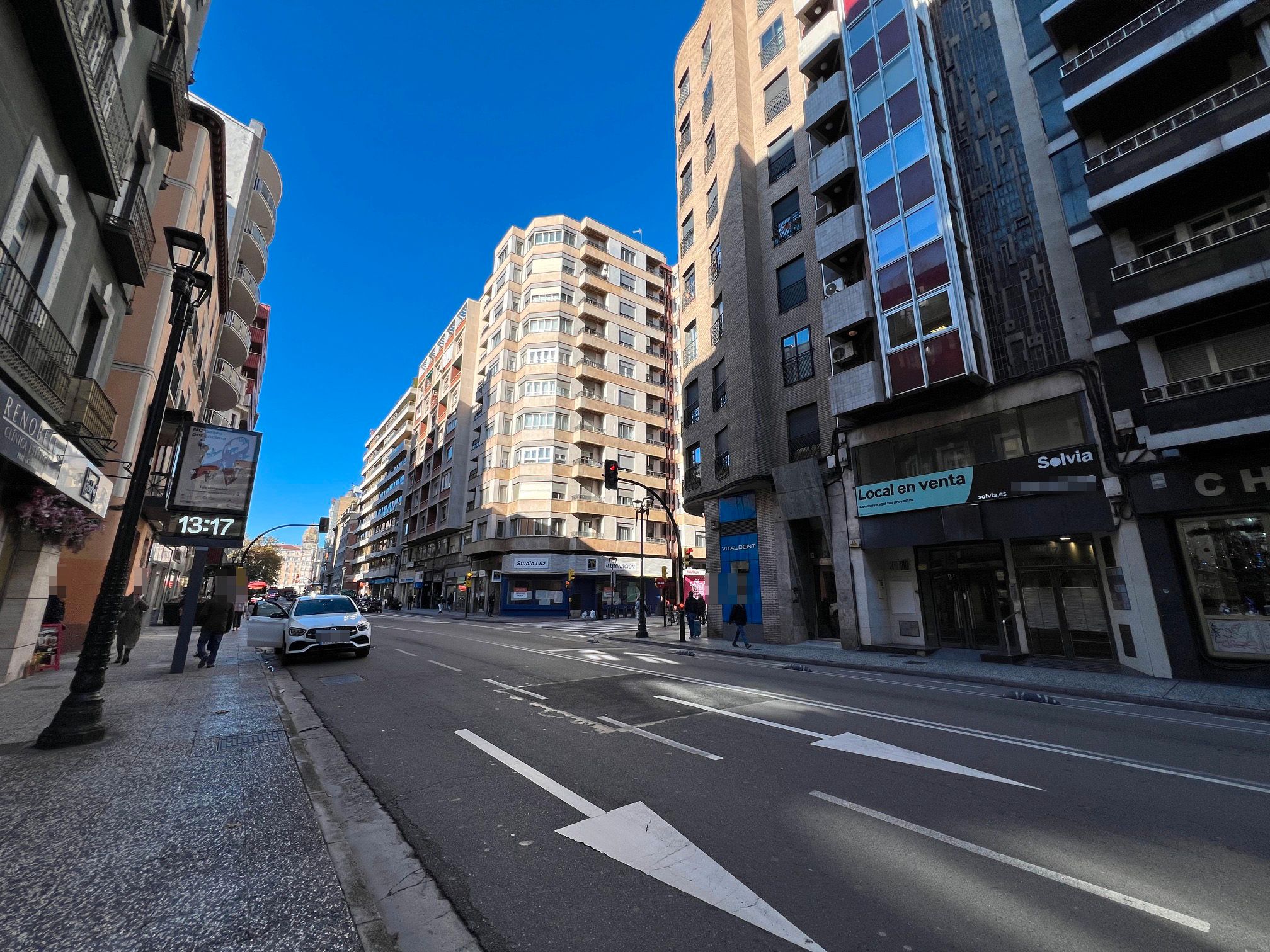 Exterior view of Office for sale in  Zaragoza Capital  with Air Conditioner, Heating and Alarm