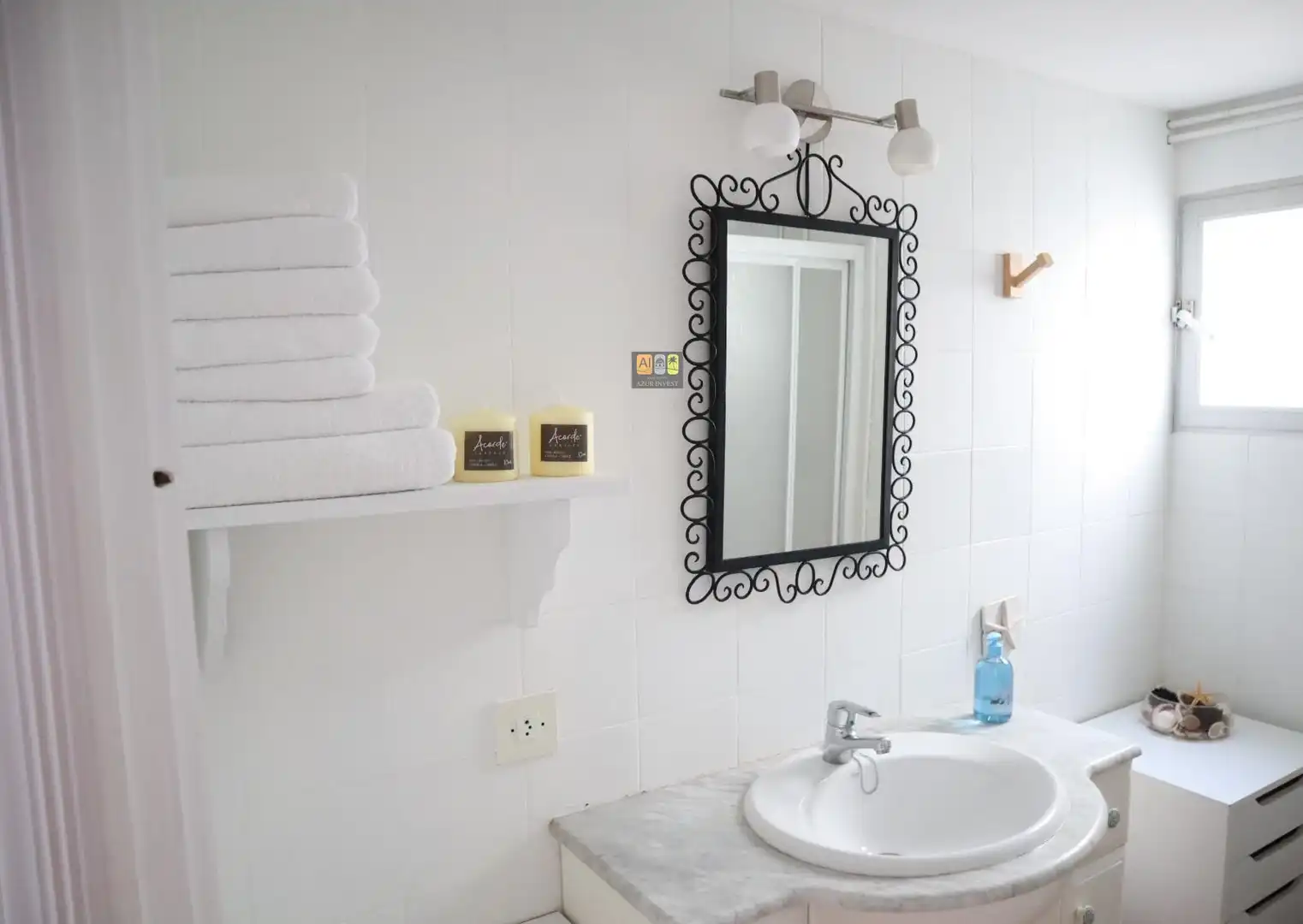 Badezimmer von Dachboden zur Miete in Altea mit Terrasse und Möbliert