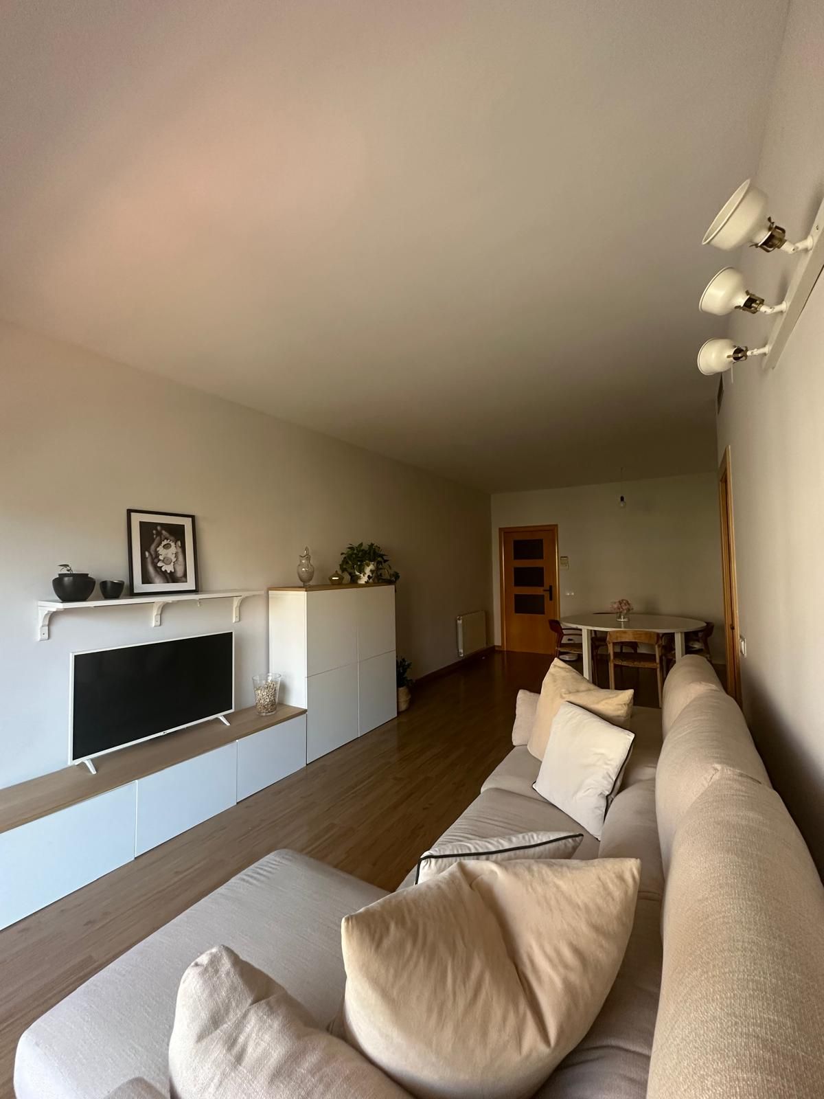 Sala d'estar de Pis en venda en  Barcelona Capital amb Calefacció, Terrassa i Traster