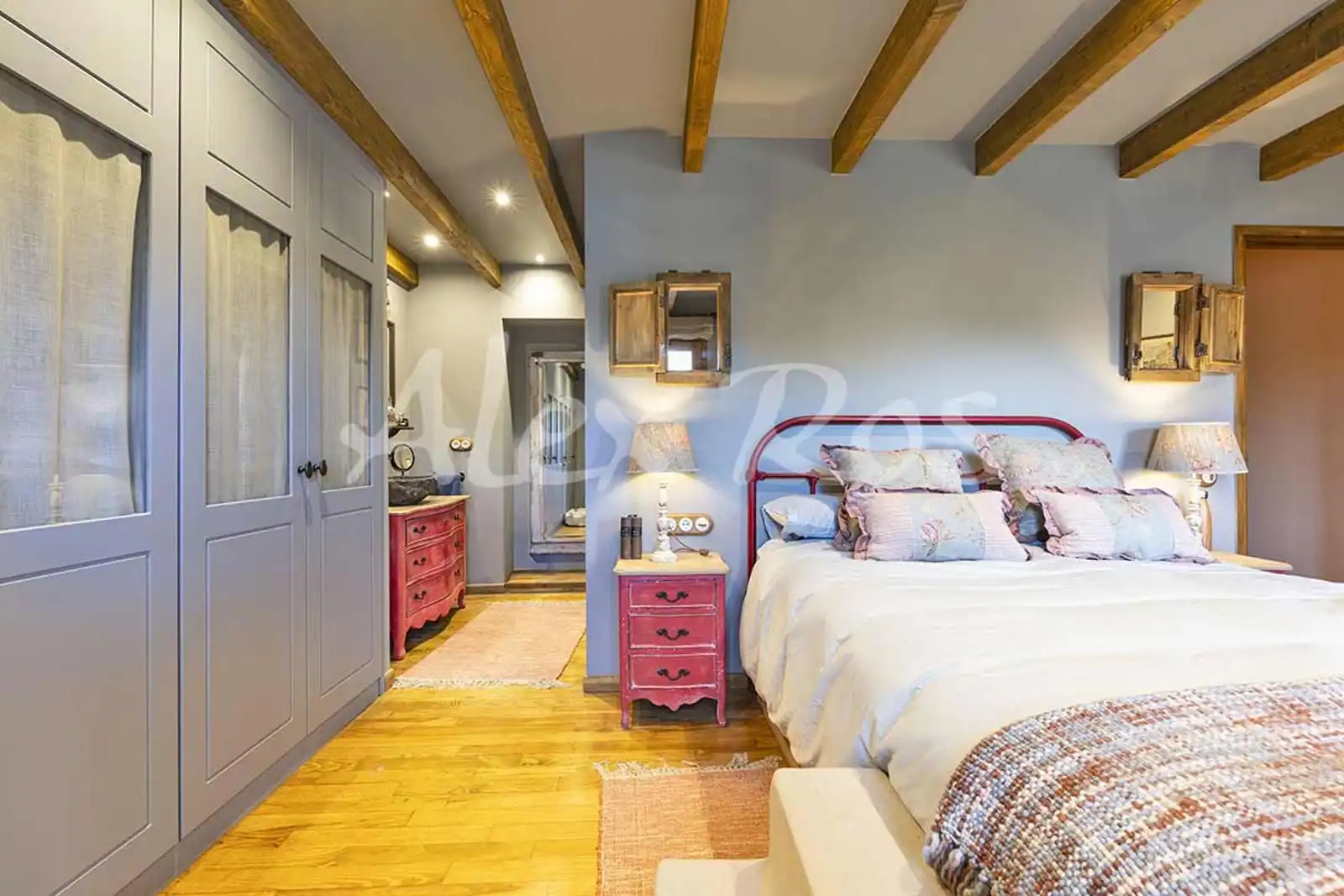 Bedroom of Houses for sale in Urús  with Heating, Private garden and Terrace