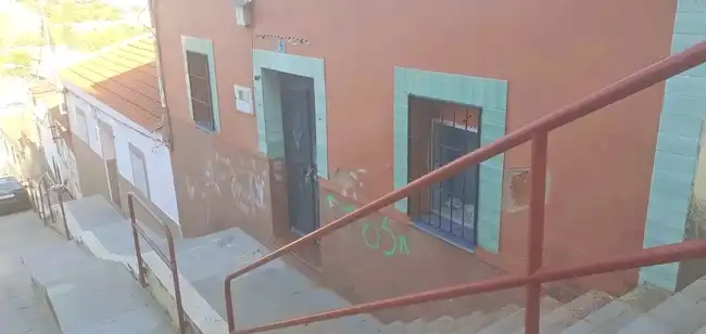 Vista exterior de Casa adosada en venda en Puertollano