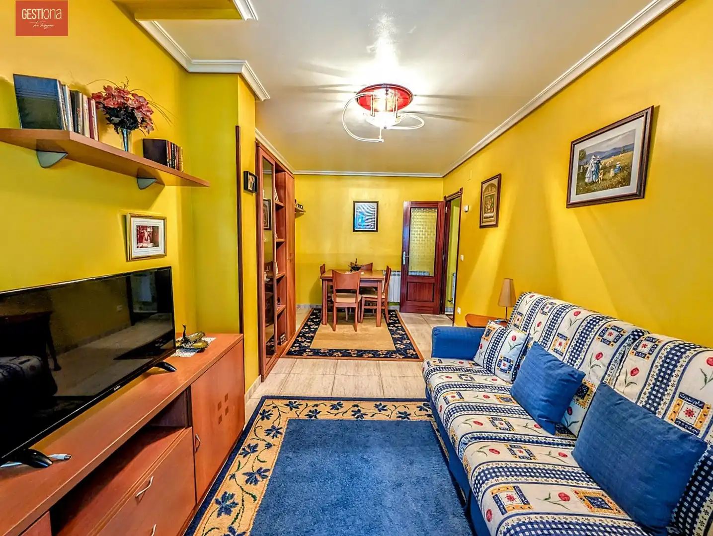 Sala de estar de Ático en venta en Noja con Calefacción, Balcón y Piscina comunitaria