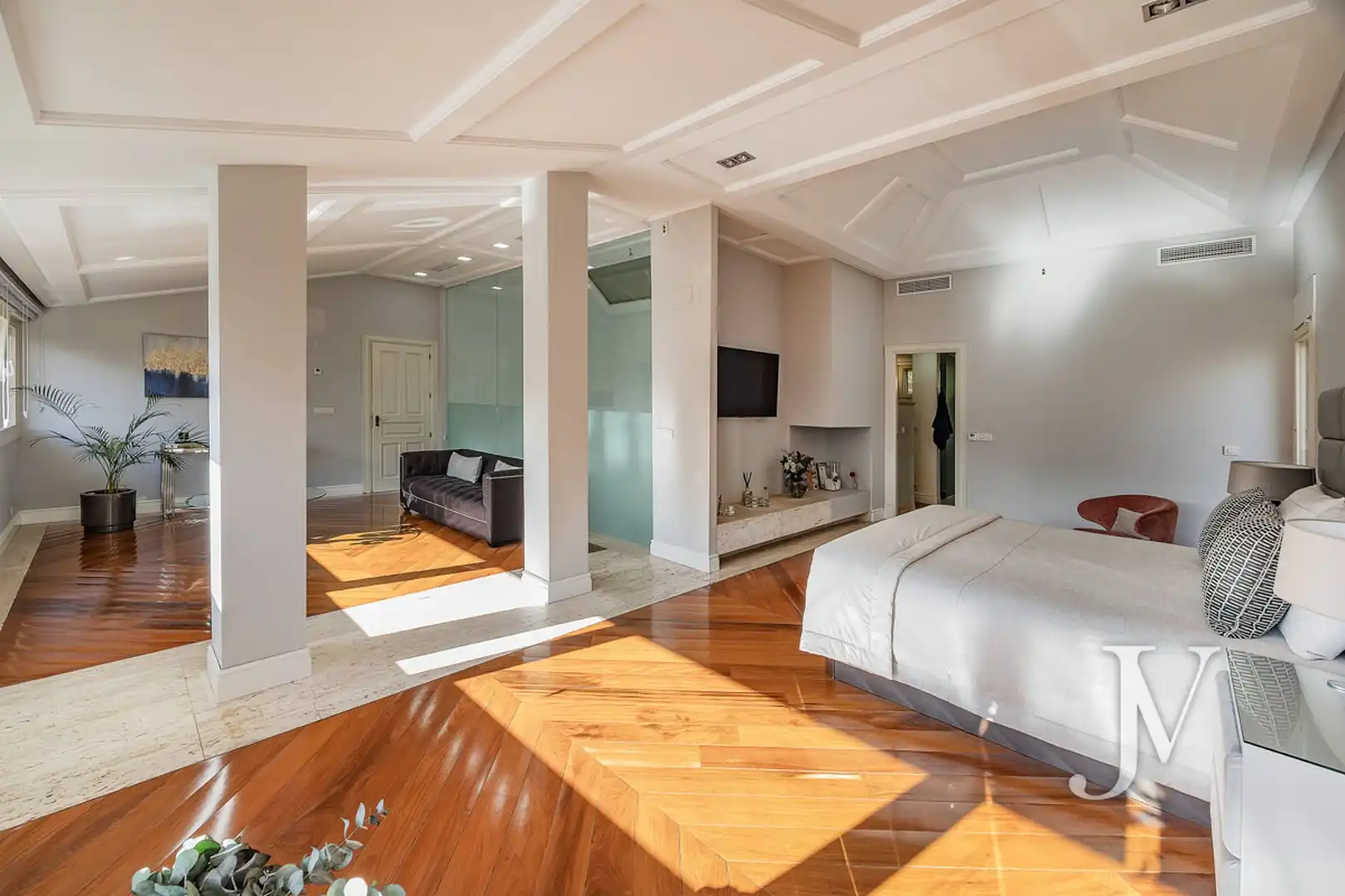 Habitación de Casa o chalet en venta en Madrid con Aire acondicionado, Calefacción y Jardín privado