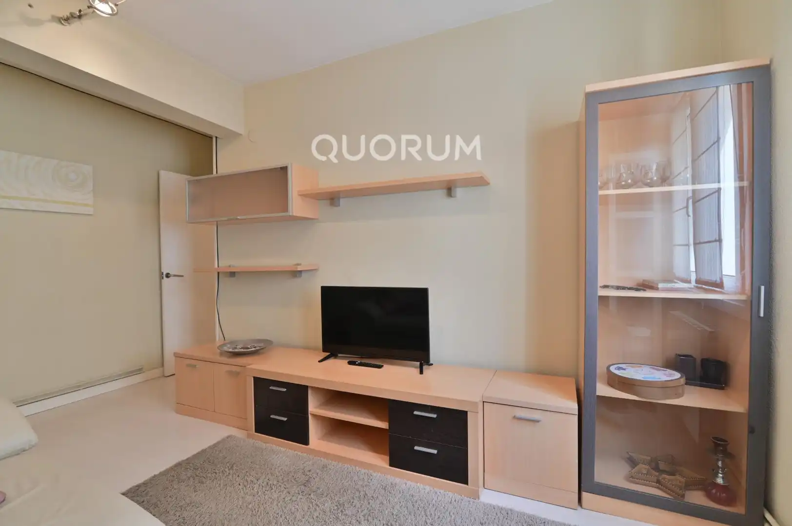 Wohnzimmer von Wohnung zum Verkauf in Galdakao mit Heizung, Parkett und Möbliert