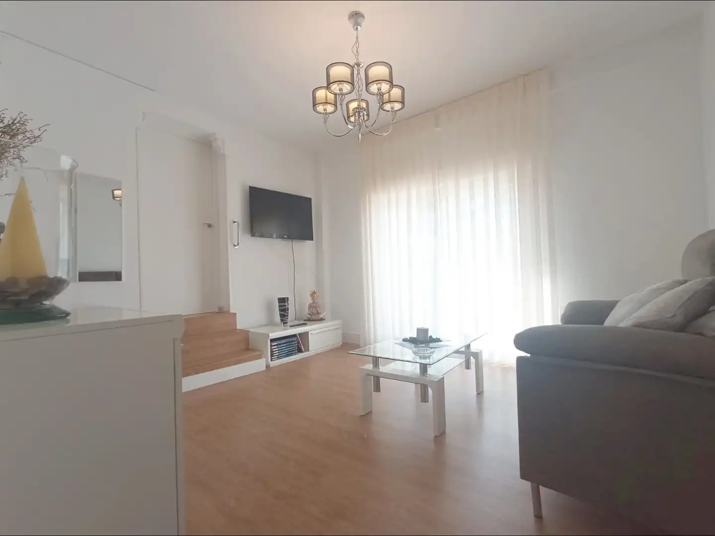 Sala d'estar de Apartament de lloguer en Granada amb Aire condicionat, Calefacció i Terrassa