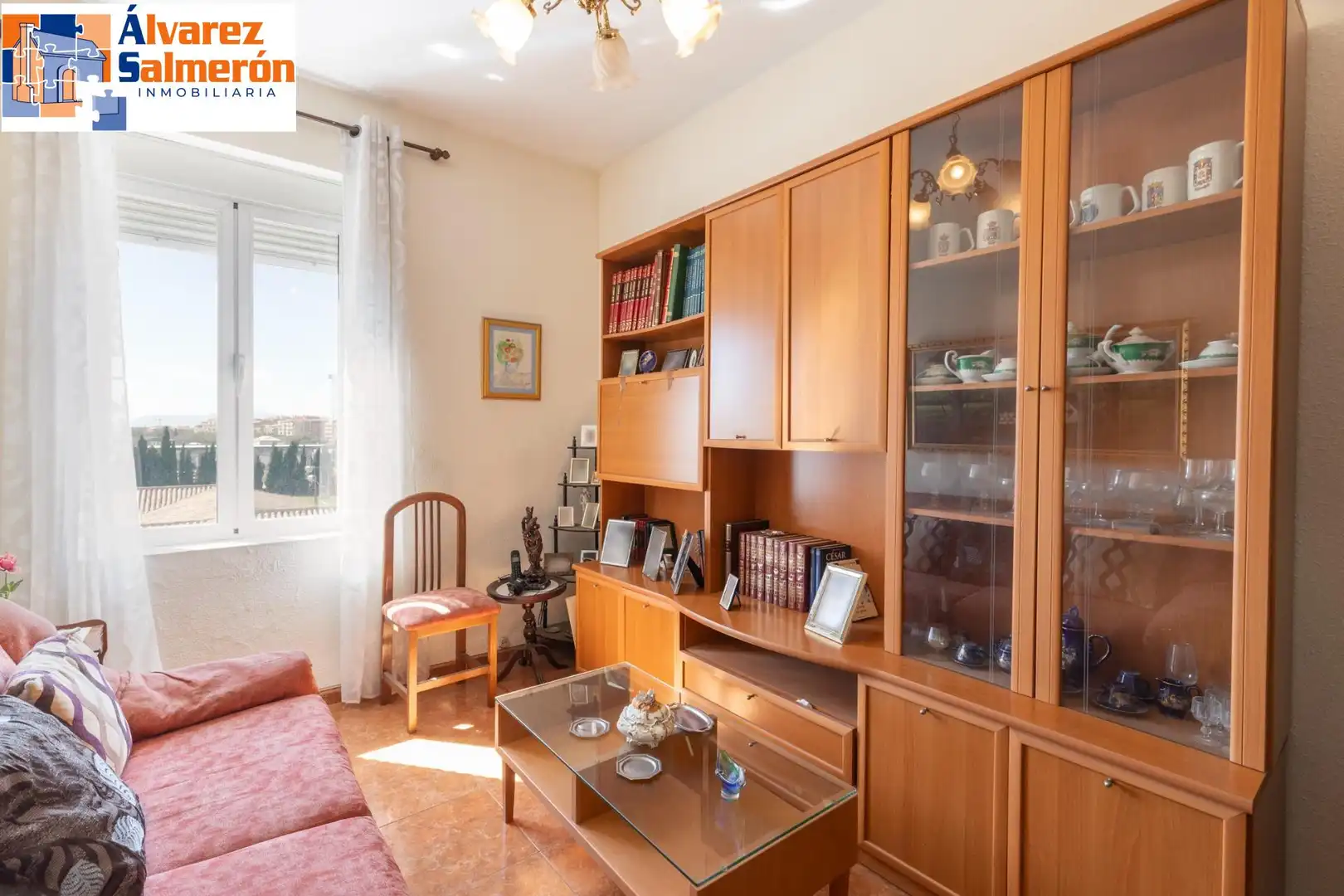 Wohnzimmer von Wohnung zum Verkauf in Granada mit Klimaanlage und Heizung