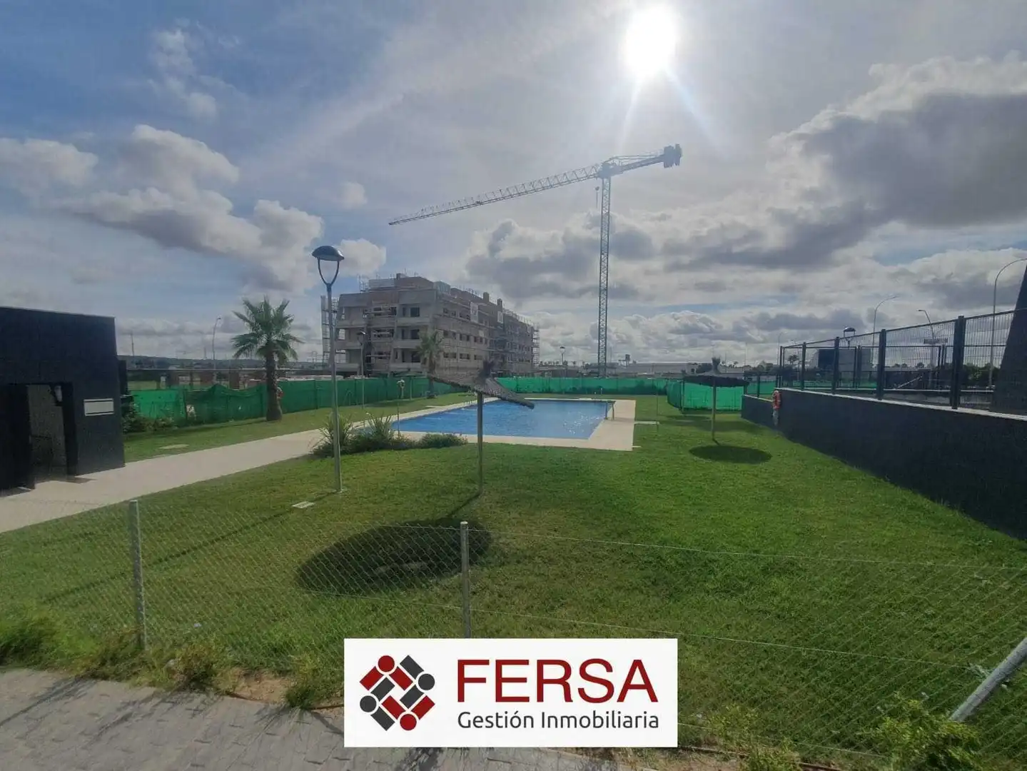 Vista exterior de Piso de alquiler en El Puerto de Santa María con Aire acondicionado, Calefacción y Terraza