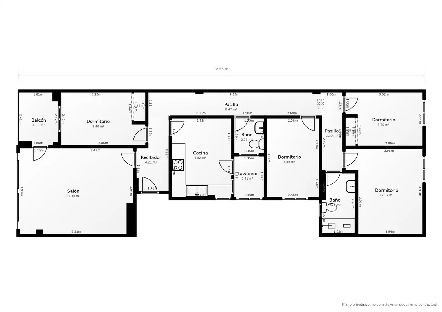 Wohnung mit Terrasse zum Verkauf in Juzgados, imagen 34