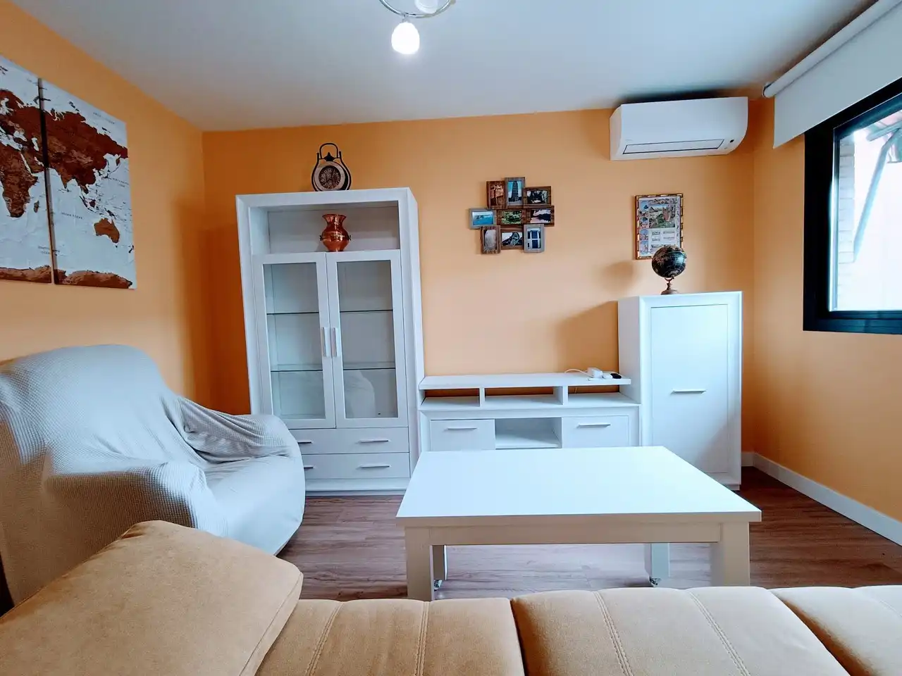 Sala de estar de Piso de alquiler en Pinto con Aire acondicionado, Calefacción y Terraza