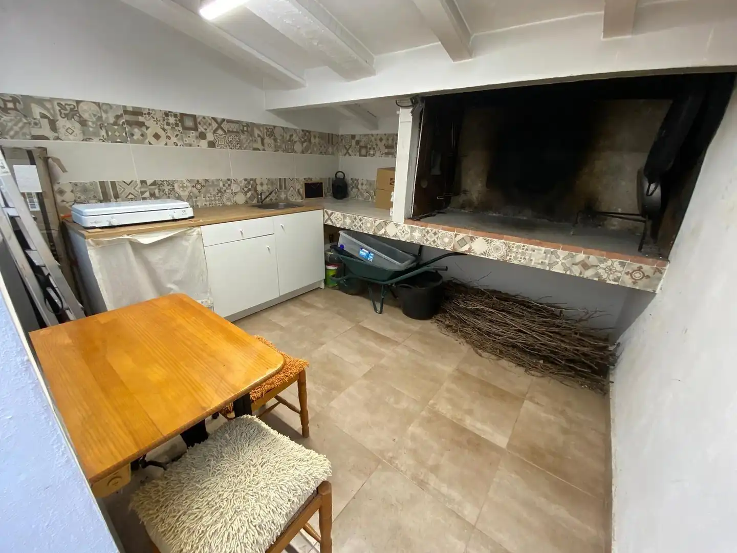 Cuina de Casa o xalet en venda en Monóvar  / Monòver amb Jardí privat