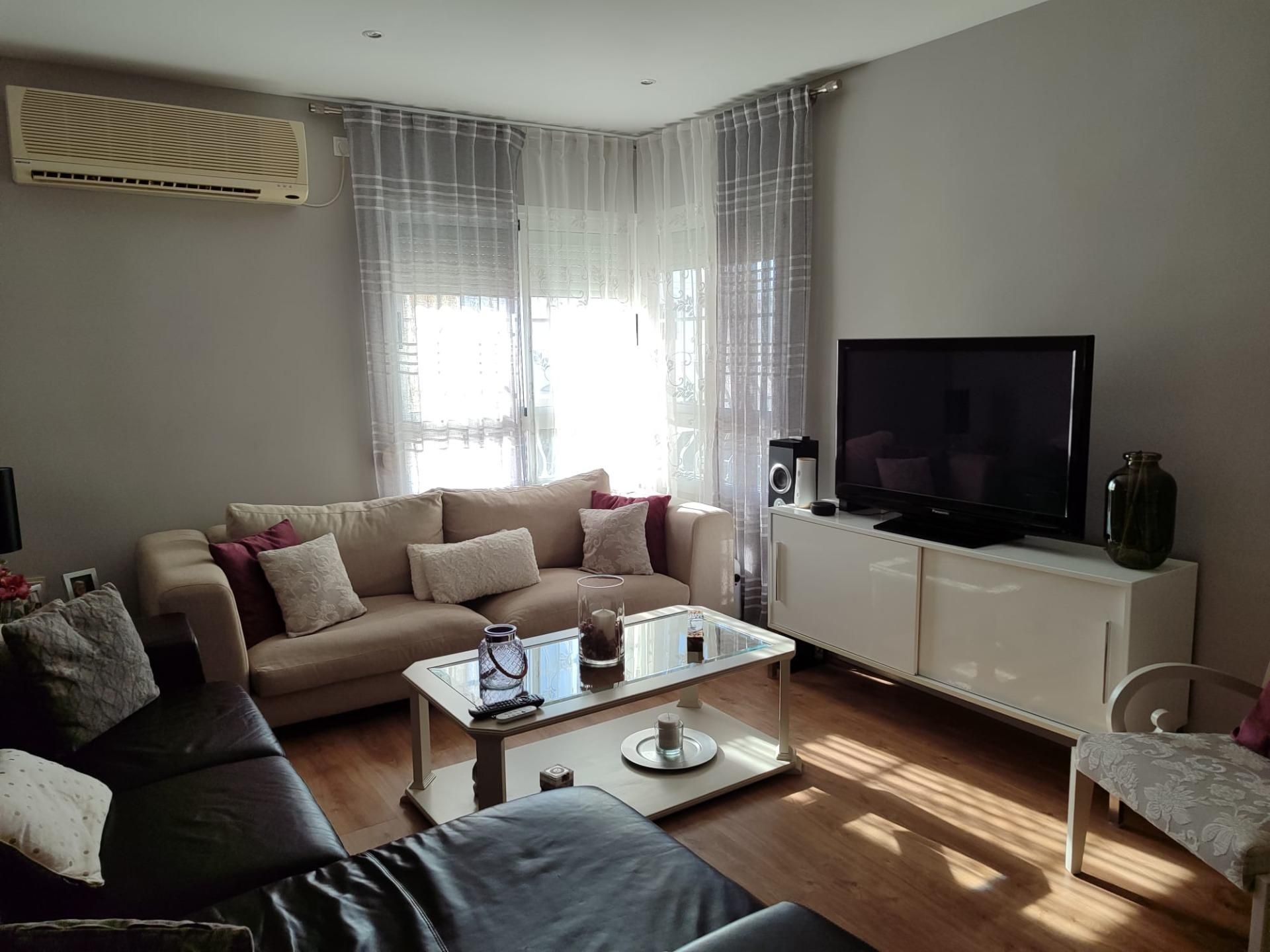 Living room of House or chalet for sale in Roquetas de Mar  with Air Conditioner, Heating and Terrace