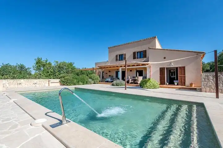 Piscina de Finca rústica en venda en Felanitx amb Aire condicionat, Jardí privat i Terrassa