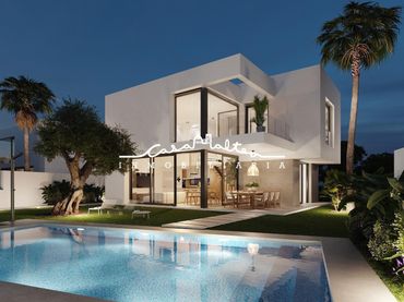 Villa con piscina in vendita a Balcón de Finestrat - Terra Marina
