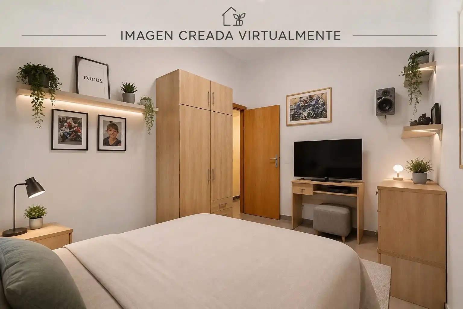 Bedroom of Houses for sale in Partaloa  with Private garden, Terrace and Storage room