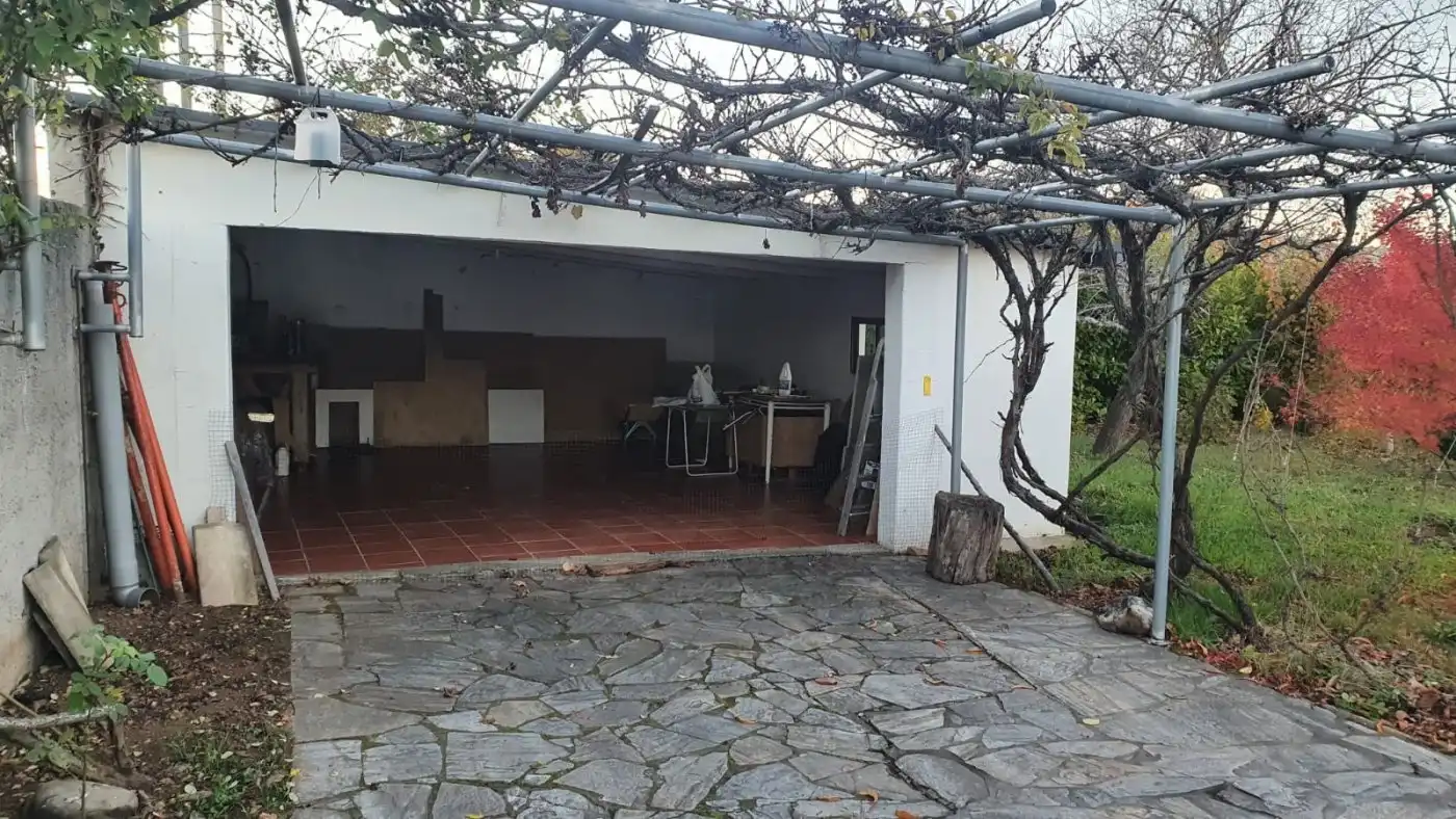 Jardí de Casa o xalet de lloguer en Castropodame amb Terrassa, Traster i Alarma