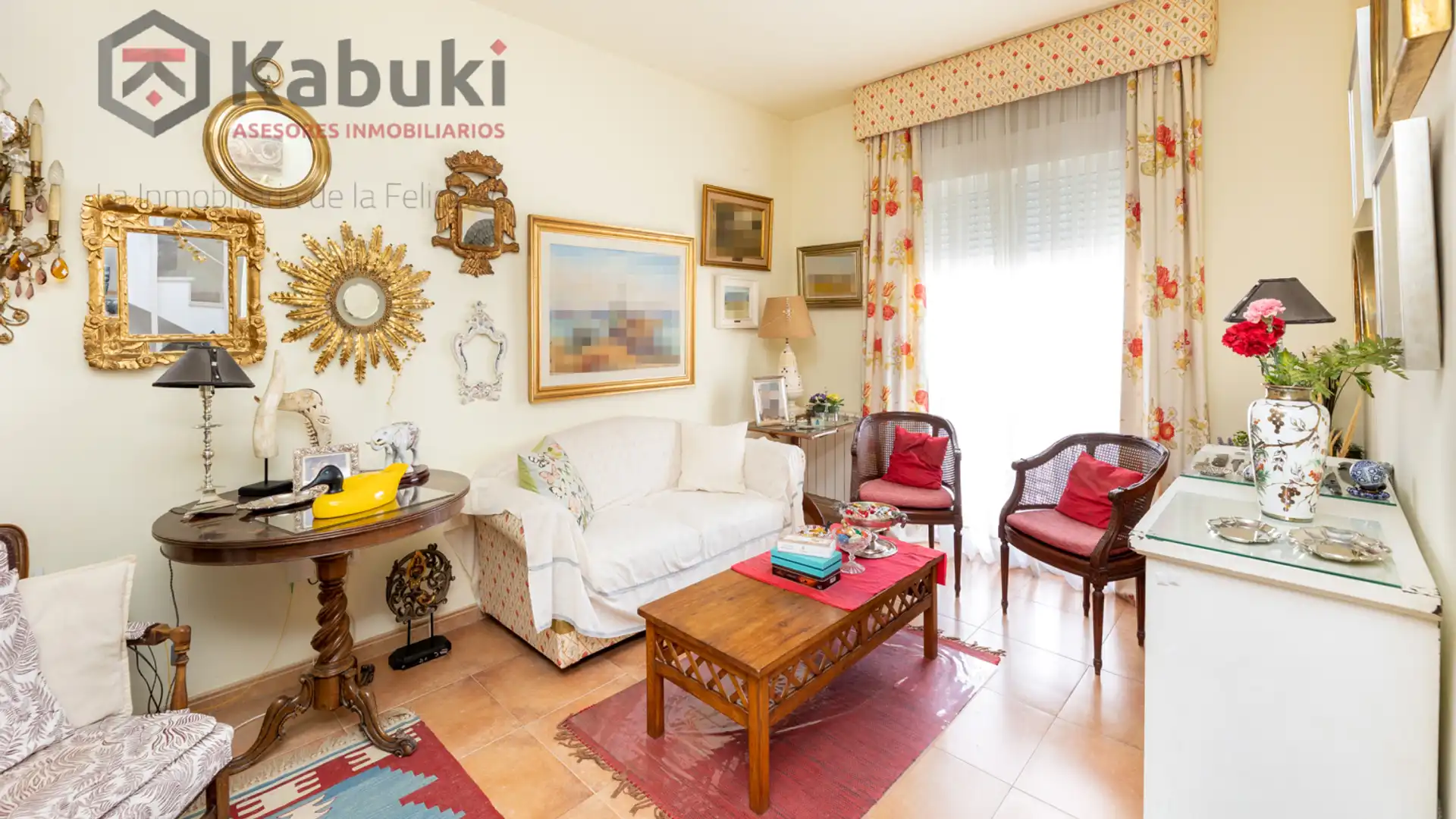 Sala de estar de Casa adosada en venta en Huétor de Santillán con Calefacción y Terraza