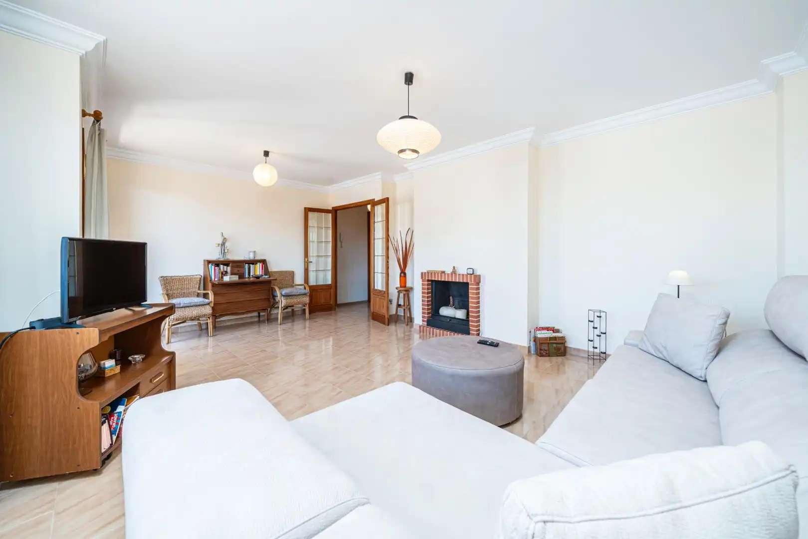 Wohnzimmer von Wohnung zum Verkauf in Son Servera mit Klimaanlage, Terrasse und Möbliert