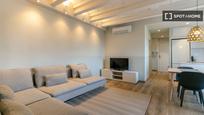 Living room of Flat to rent in  Barcelona Capital  with Air Conditioner, Heating and Furnished