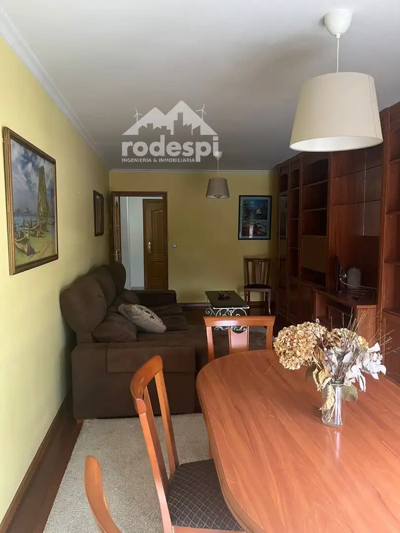 Sala d'estar de Pis de lloguer en Ponteareas amb Traster