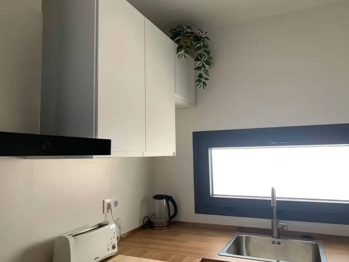 Kitchen of Flat for rent in Sanlúcar de Barrameda  with Air Conditioner, Terrace and Balcony